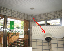 ドーム型カメラ